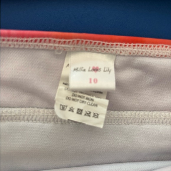 Girls Milly loves Lilly sz 10 bikini and rashguard - Picture 2 of 4